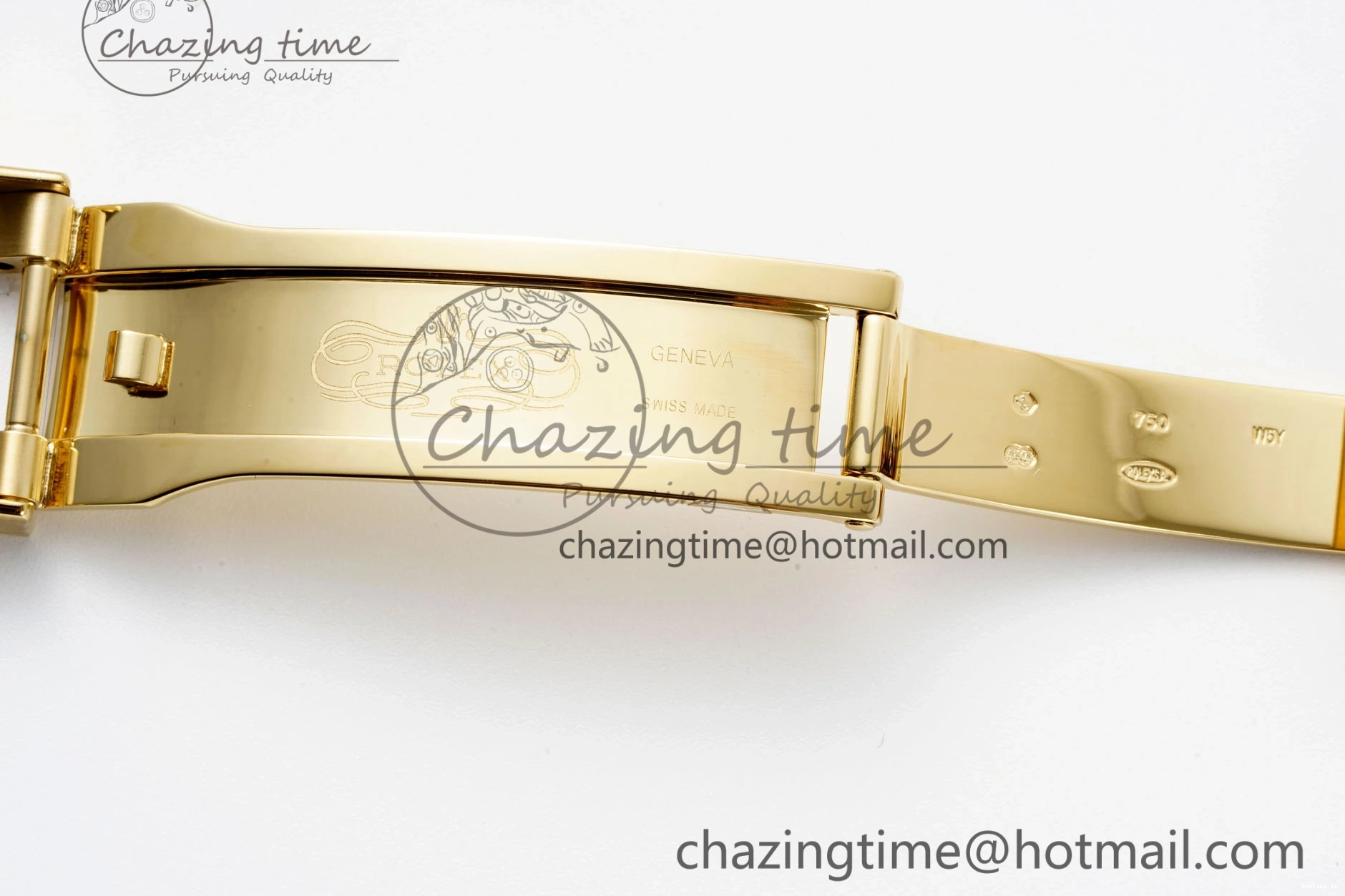 1222 OnTrend Daytona 116518 BTF 1:1 Best Edition YG Black Dial on Oysterflex Rubber Strap SA4130 V 2260